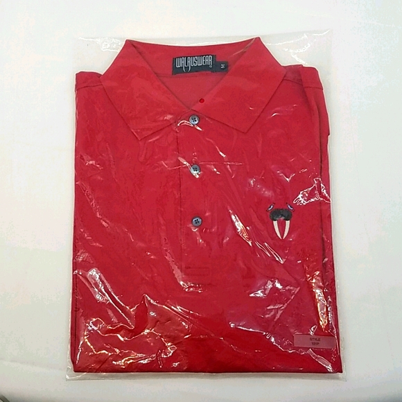 Golf Shirt Walruswear by Craig Stadler - GEORGIA BULLDOGS RED! - Picture 2 of 6